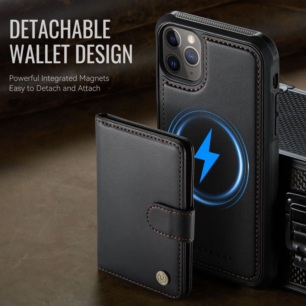 JEEHOOD iPhone 11 Pro Cover med MagSafe - Sort