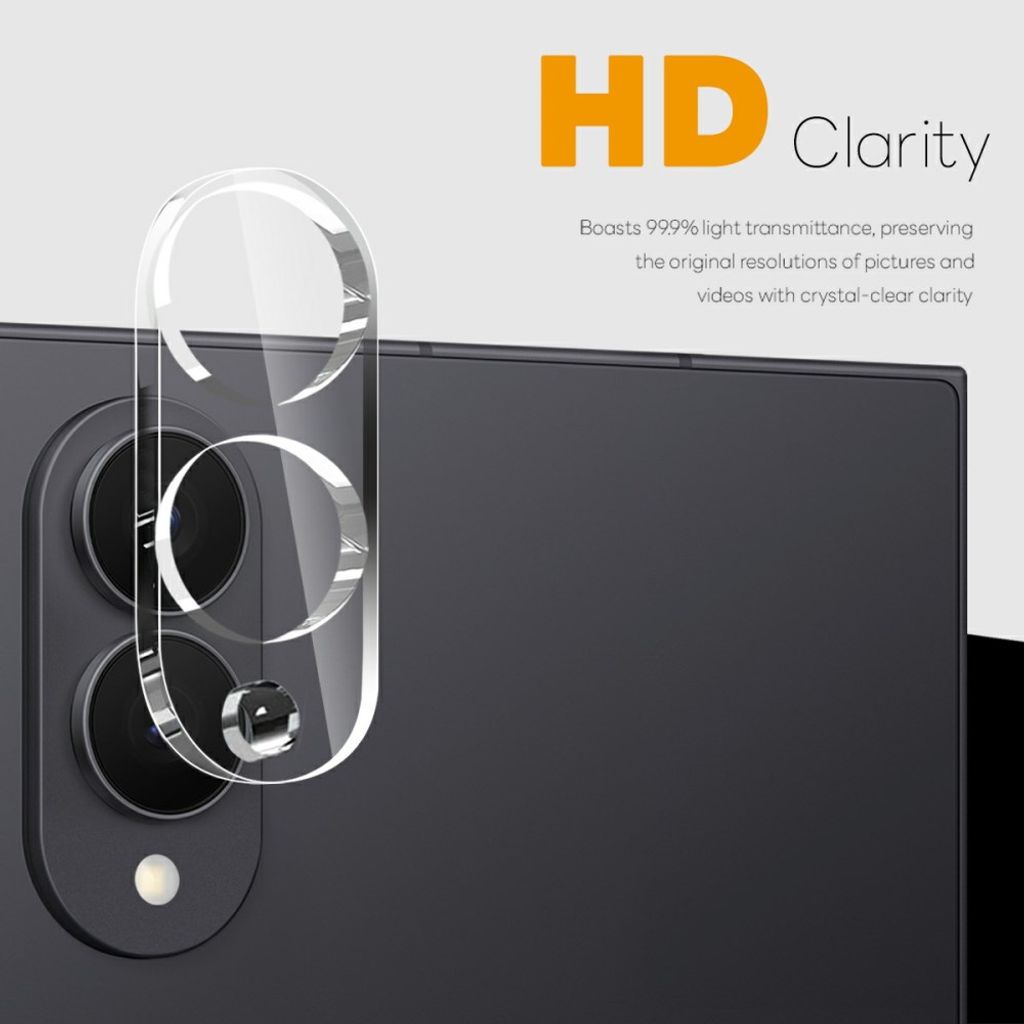 NORTHJO Samsung Galaxy Z Fold8 Linsebeskyttelse Hærdet Glas 3D HD
