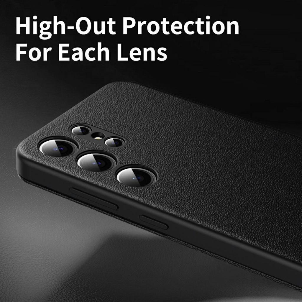 Samsung Galaxy S26 Ultra etui med kortholder og smart visningsvindu - svart