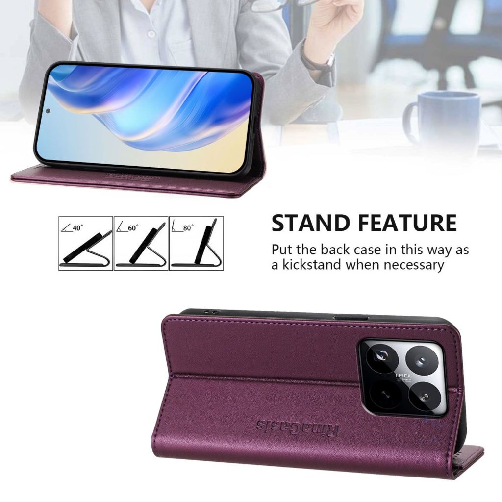 RINACASIS Xiaomi 15T Kotelo - Violetti