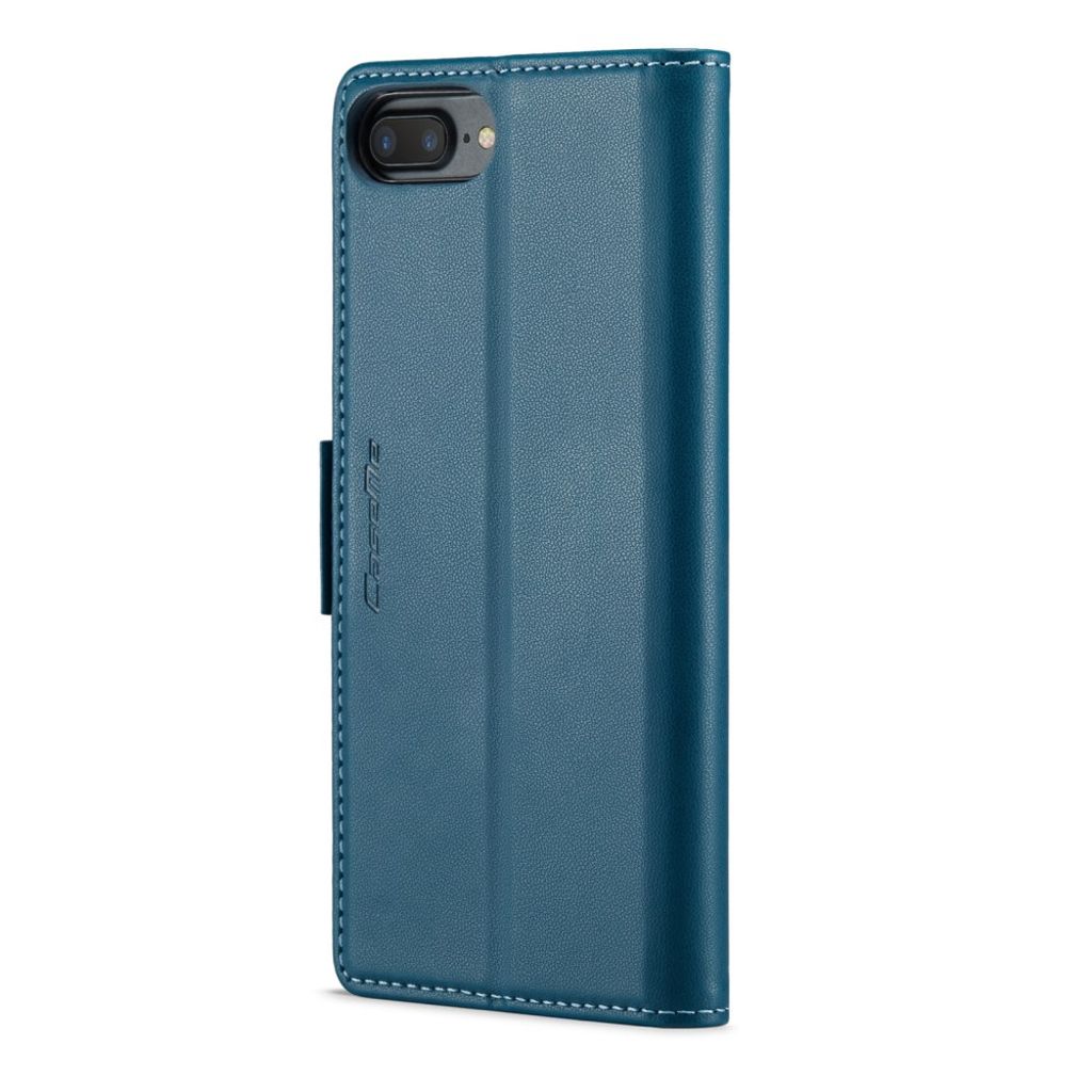 CASEME iPhone 6 Plus/6s Plus/7 Plus/8 Plus Fodral med Kortfack - Blå