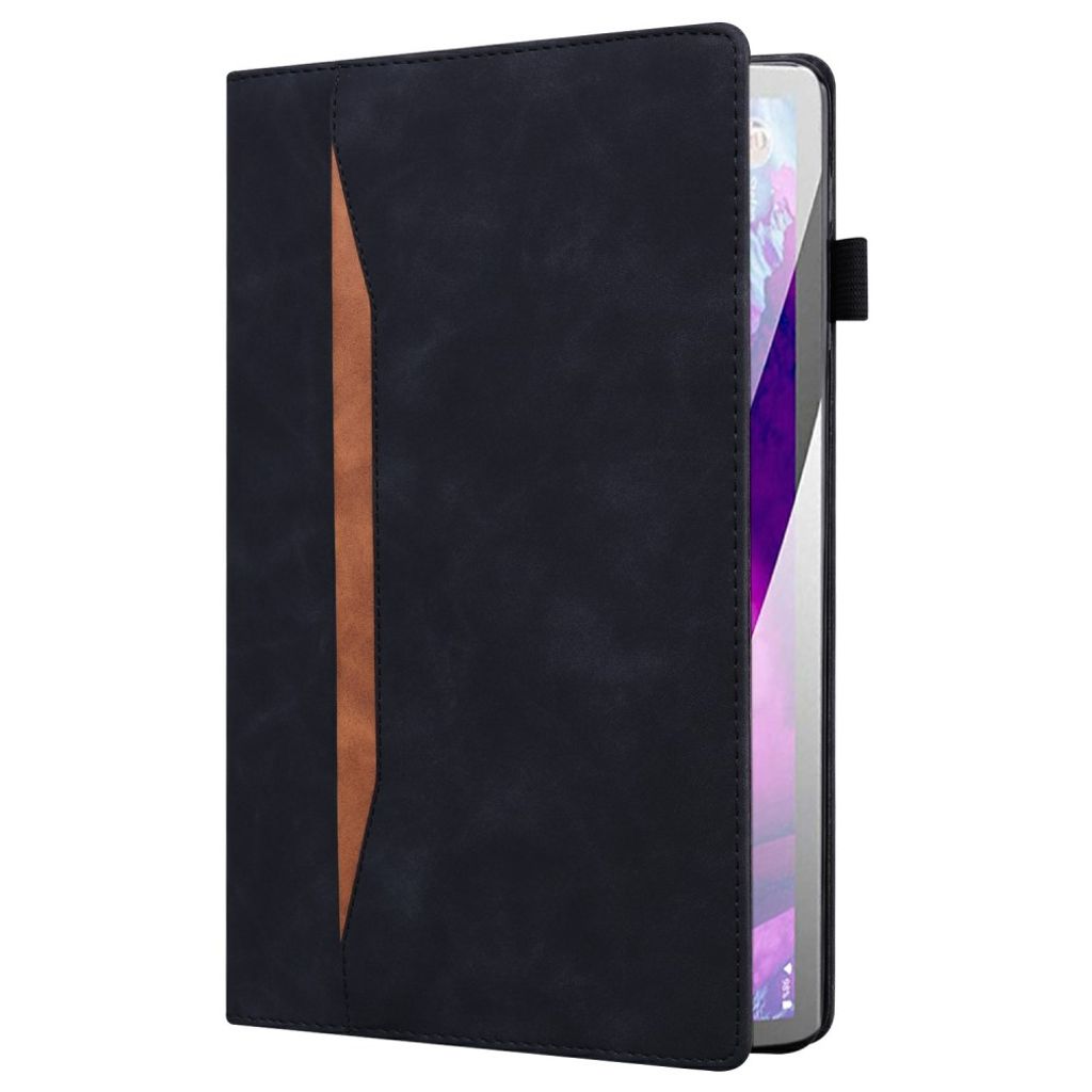Samsung Galaxy Tab S12 Plus Folio flip cover med kortlommer - Sort