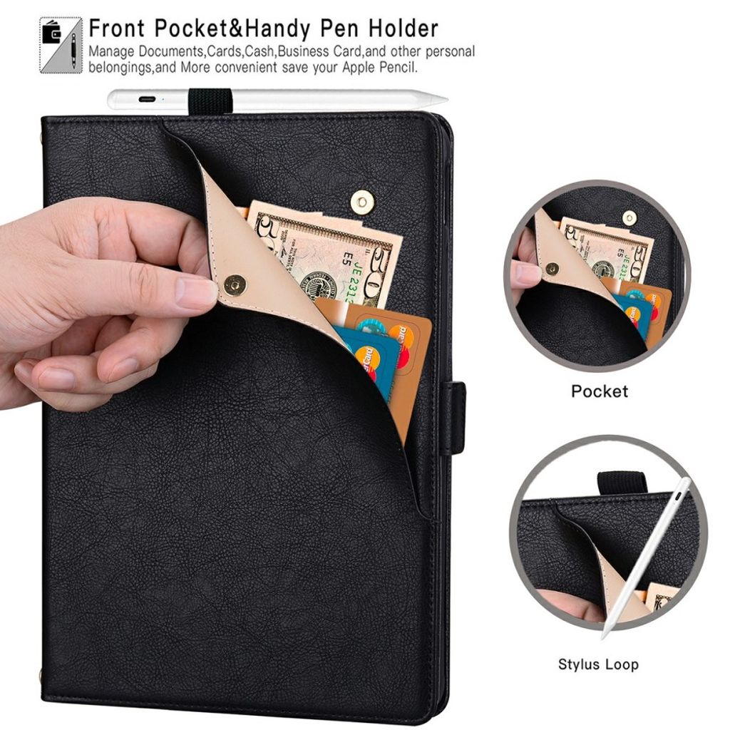 Flip Cover til OnePlus Pad 4/3/3 Pro/2 Pro/Oppo Pad 4 Pro/5 Pro - Sort