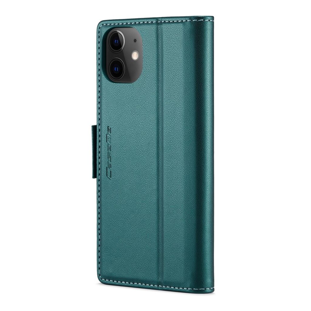 CASEME iPhone 12 Mini Wallet Cover with Stand - Green