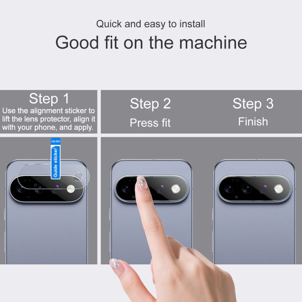 IMAK Google Pixel 11 Pro linsebeskytter herdet glass - gjennomsiktig