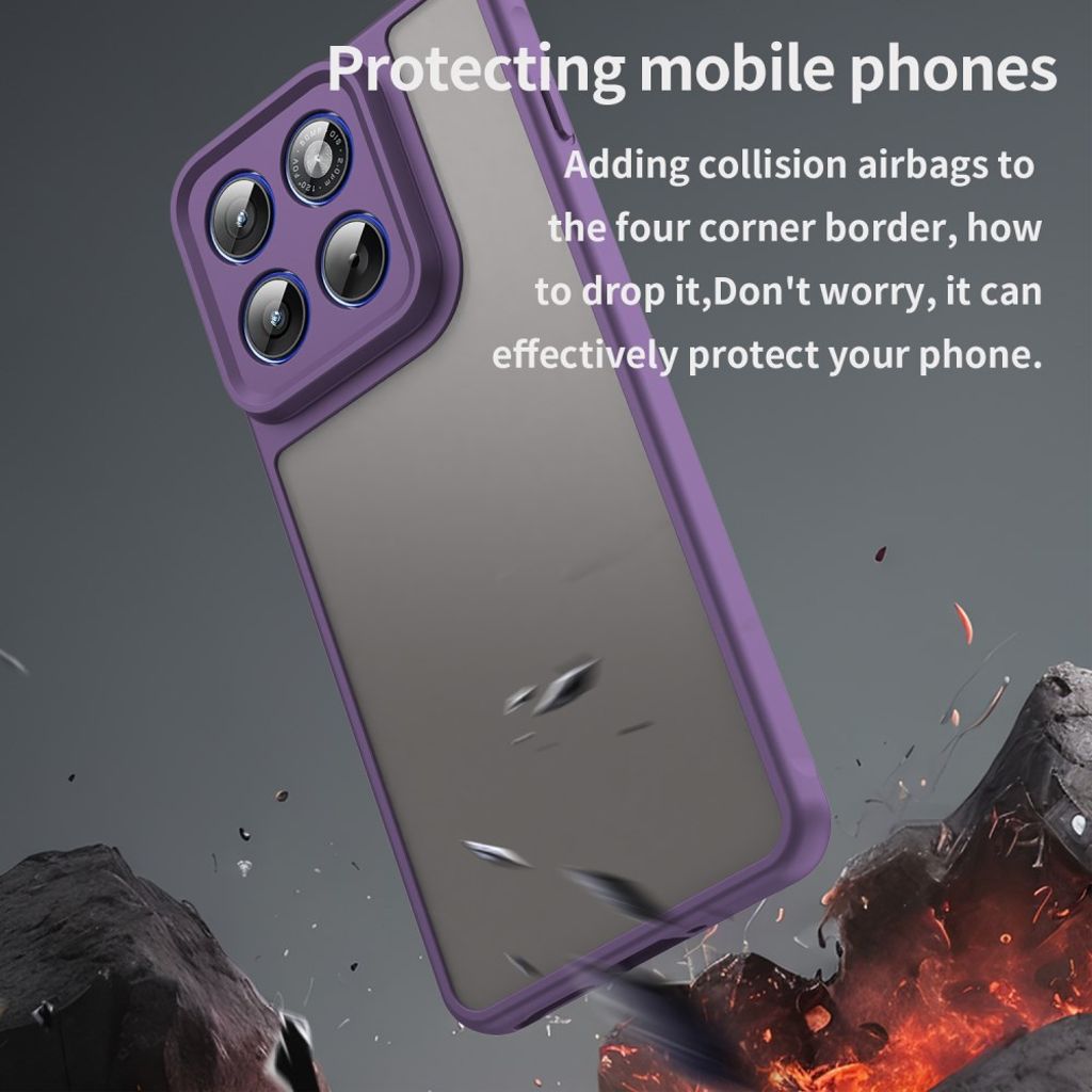 Motorola Edge 70 5G Skal Stötsäker – Lila