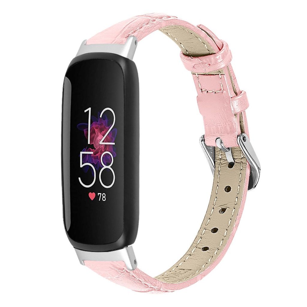 Fitbit Inspire 3 Klokkereim PU-skinn – Rosa