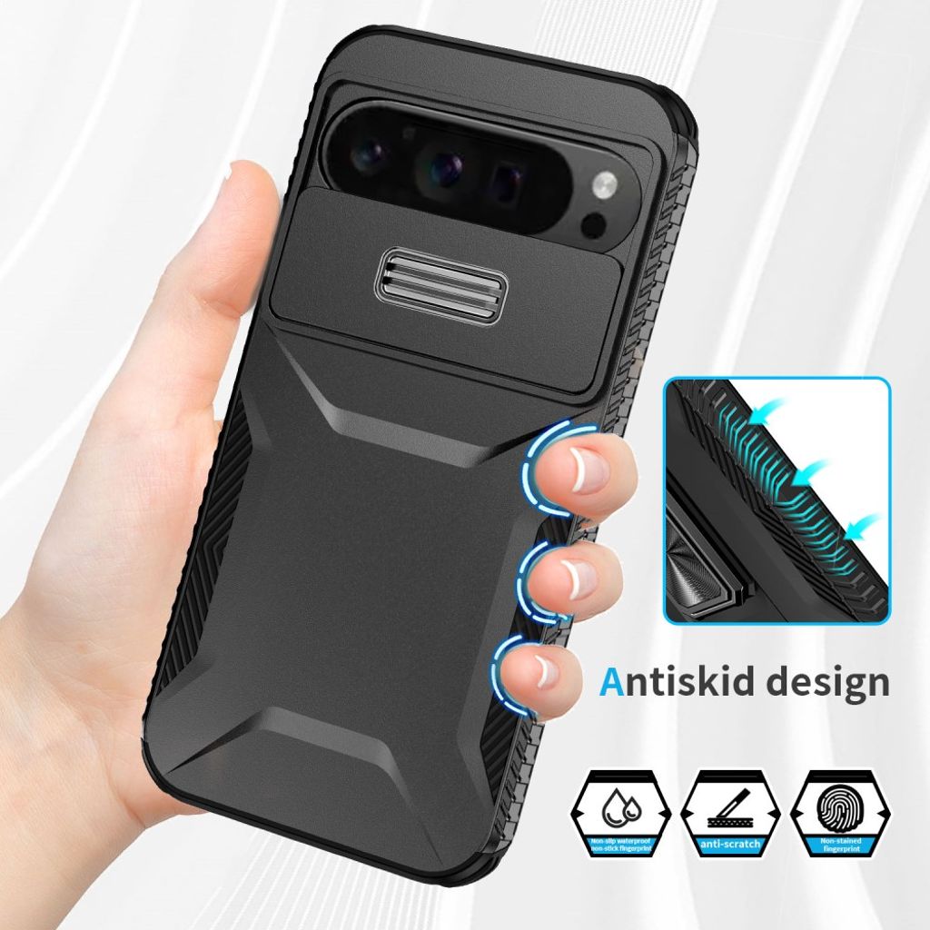 Google Pixel 10 Pro XL / Pixel 9 Pro XL Skal - Svart