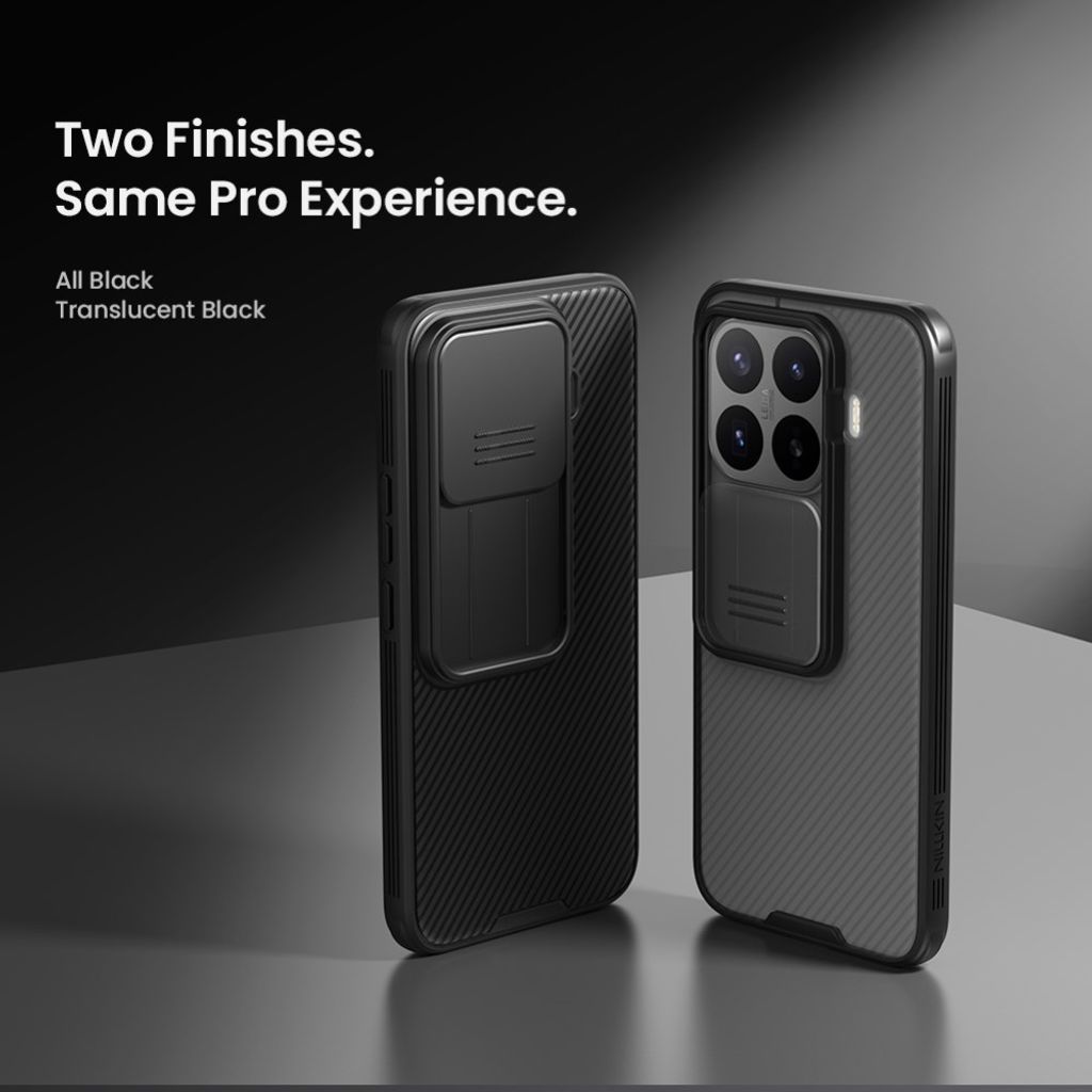NILLKIN Xiaomi 17T Pro Camshield Pro Kuori Kamerasuojalla - Musta