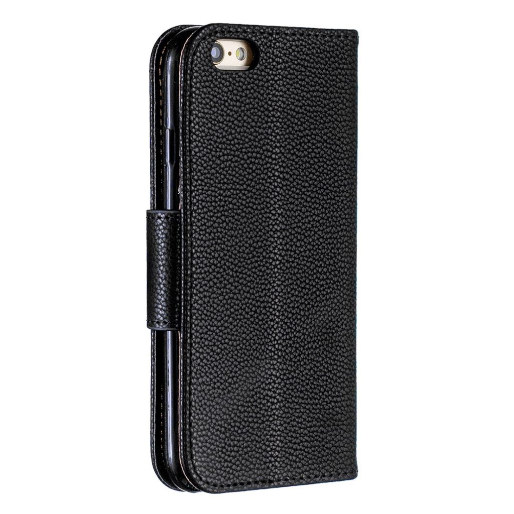 iPhone 6/6s Plånboksfodral med Kortfack - Svart
