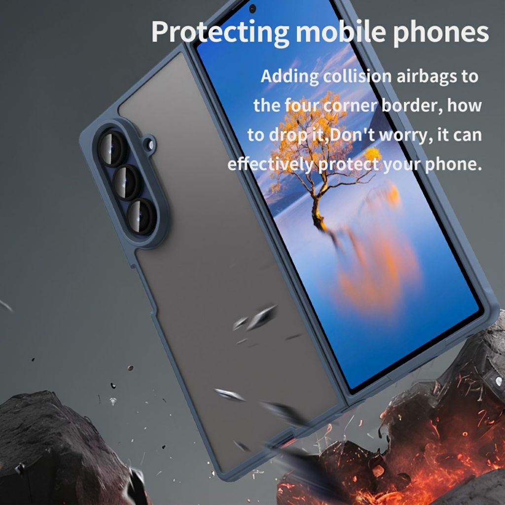 Samsung Galaxy Z Fold7 5G Skal - Blå