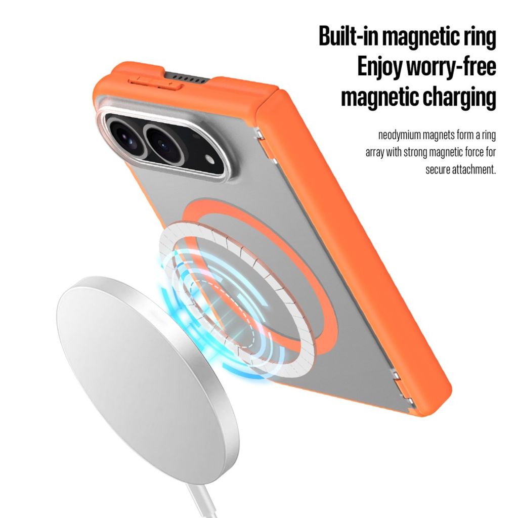 DUX DUCIS iPhone Fold MagSafe Cover - Orange