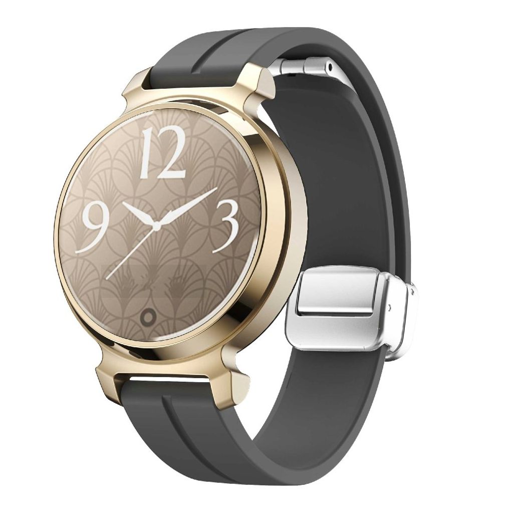 Garmin Lily 2 klokkerem i silikon med magnetisk spenne – grå