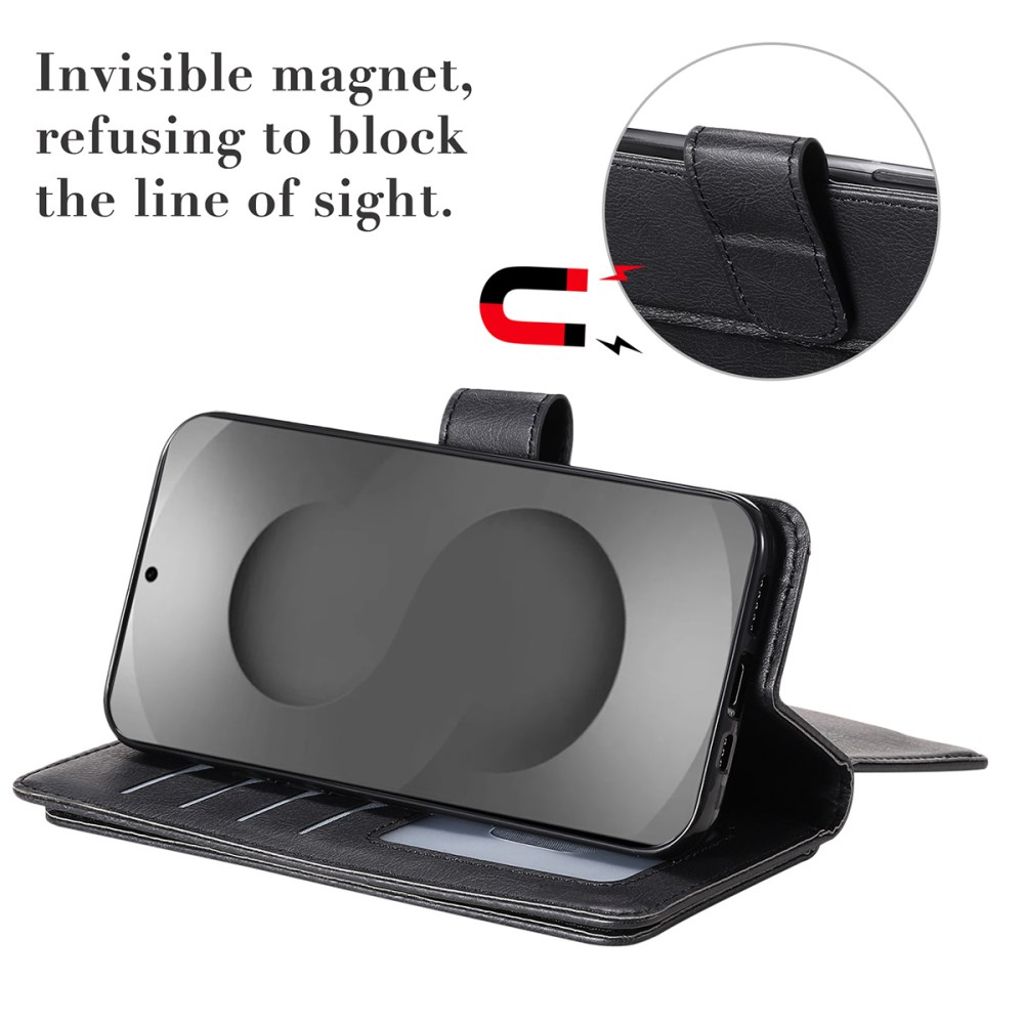 Samsung Galaxy S26 Ultra Cover with 10 Card Slots - Black