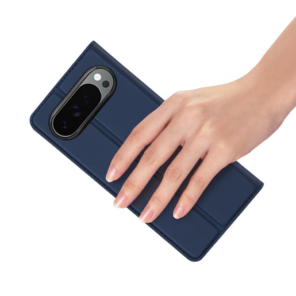DUX DUCIS Skin Pro Series Google Pixel 11 Pro XL LommebokCover i PU skinn - Blå