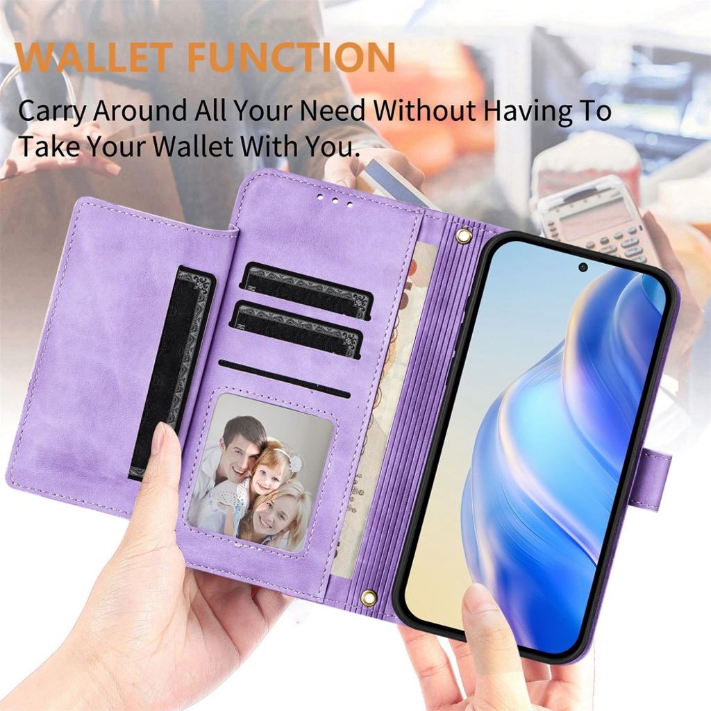 Xiaomi 15T Kotelo Korttipaikka - Violetti