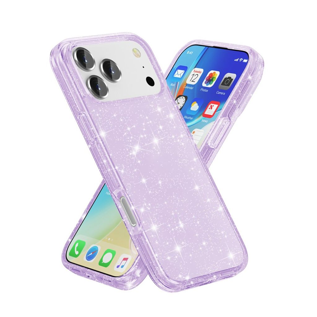 iPhone 17 Pro Max Acrylic Phone Case - Purple