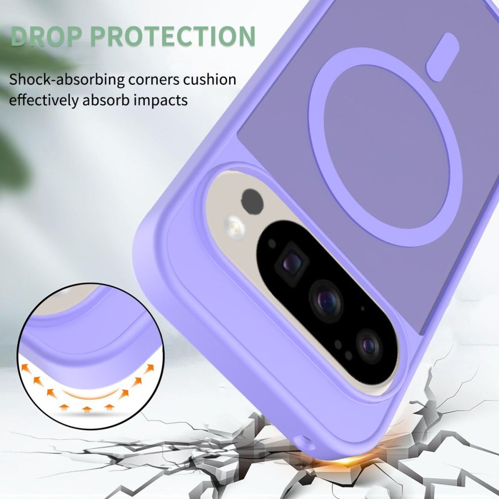 Google Pixel 10 Pro / 10 / 9 Pro / 9 Kuori MagSafe - Violetti