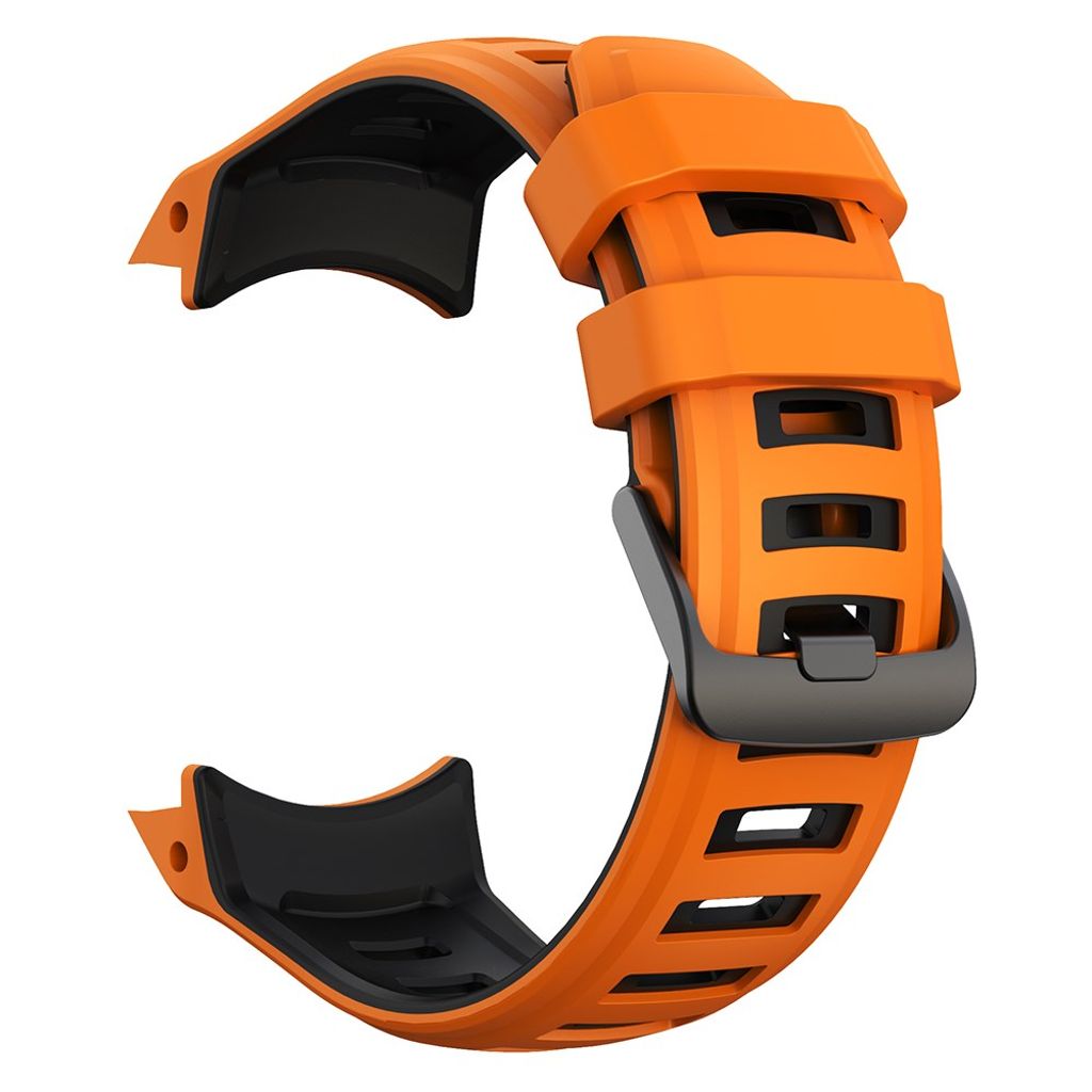 Garmin Instinct 2X Watch Strap Silicone – Orange/Black