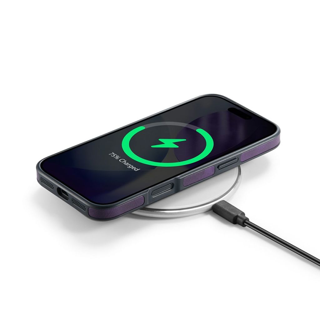 MAGKING K1 iPhone 18 Pro Max / 17 Pro Max MagSafe Deksel i PU-skinn - Lilla