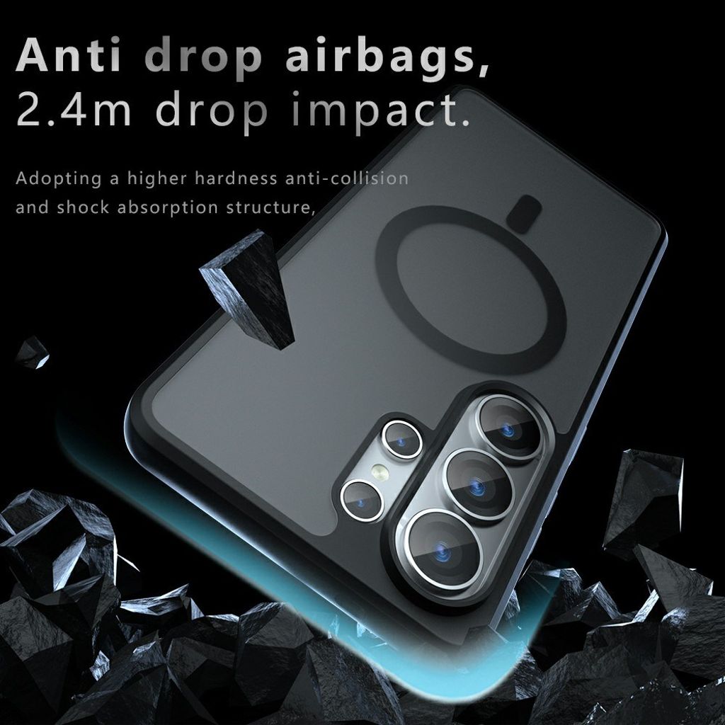 Samsung Galaxy S26 Ultra MagSafe-yhteensopiva kuori - Musta