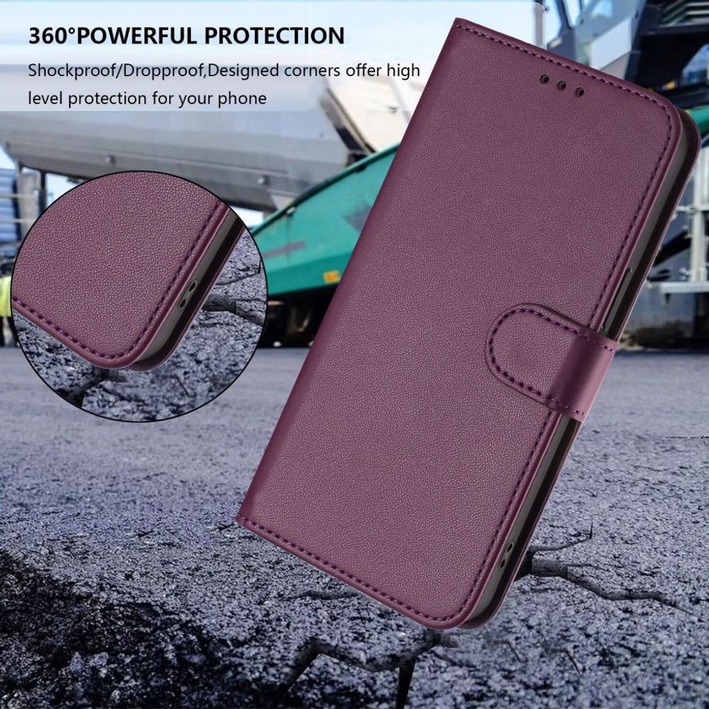 Xiaomi 17T Pro Lompakkokotelo - Violetti