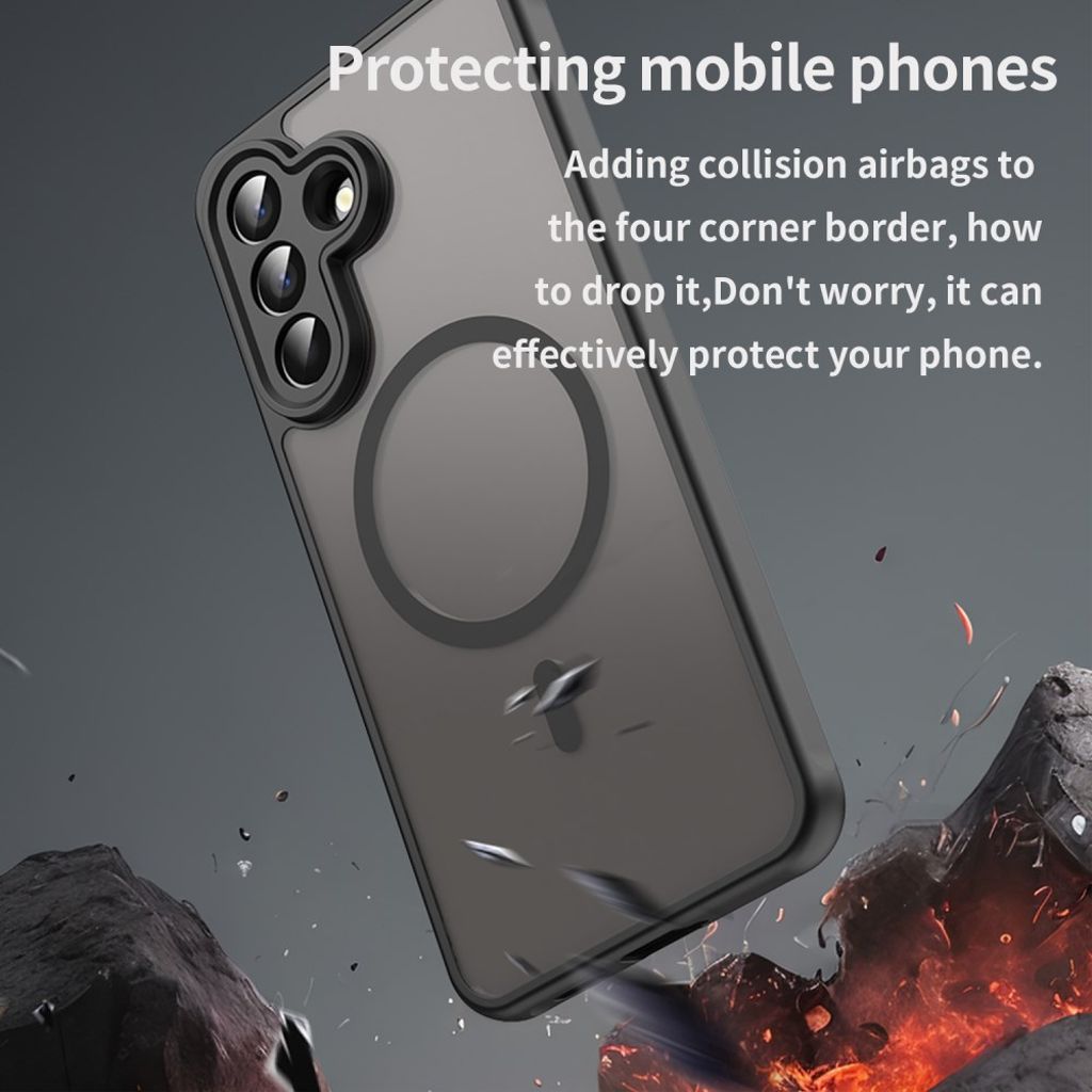 Samsung Galaxy A57 5G Deksel MagSafe-kompatibel – Svart