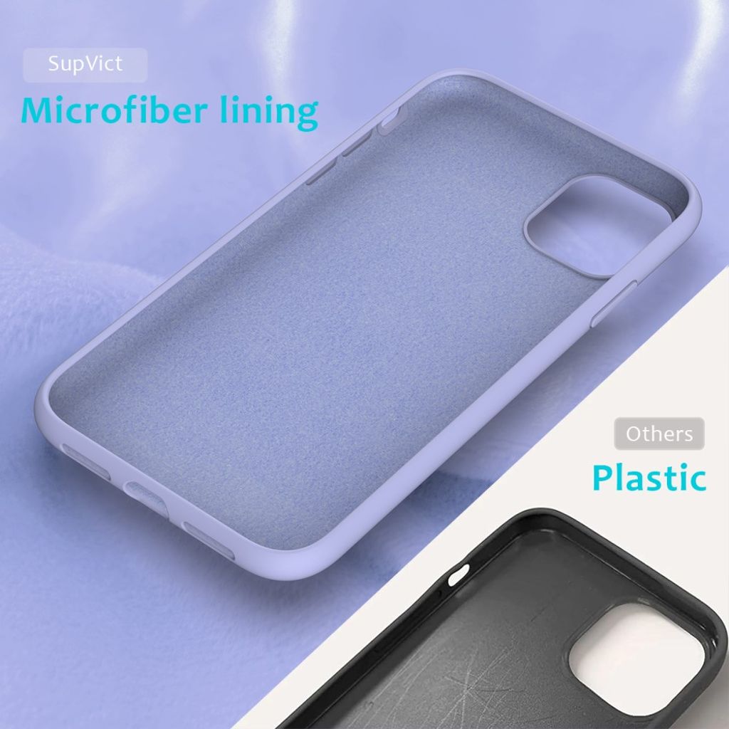 iPhone 11 Silikoni Kuori - Vaaleanvioletti