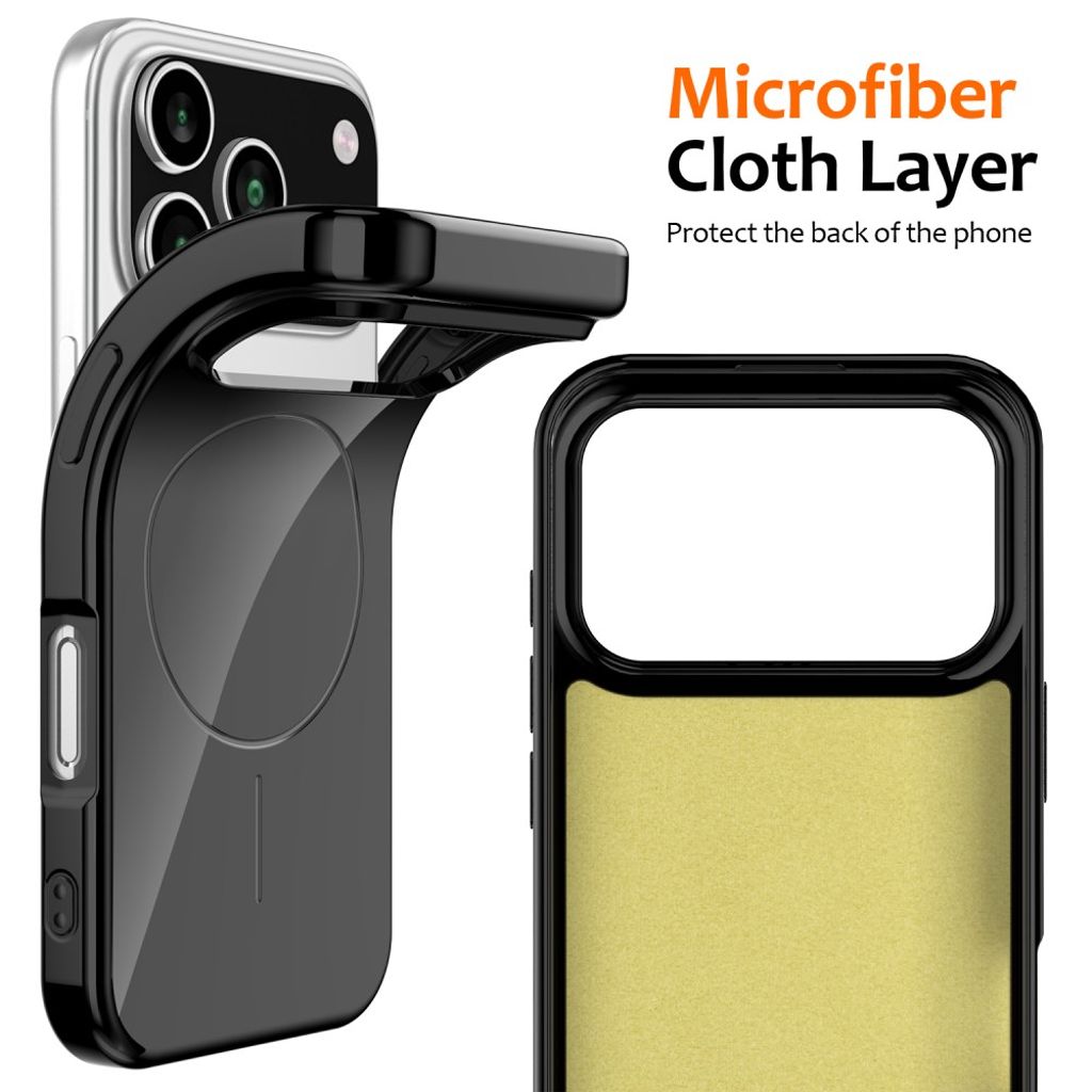 iPhone 17 Pro Case with Carrying strap - Black