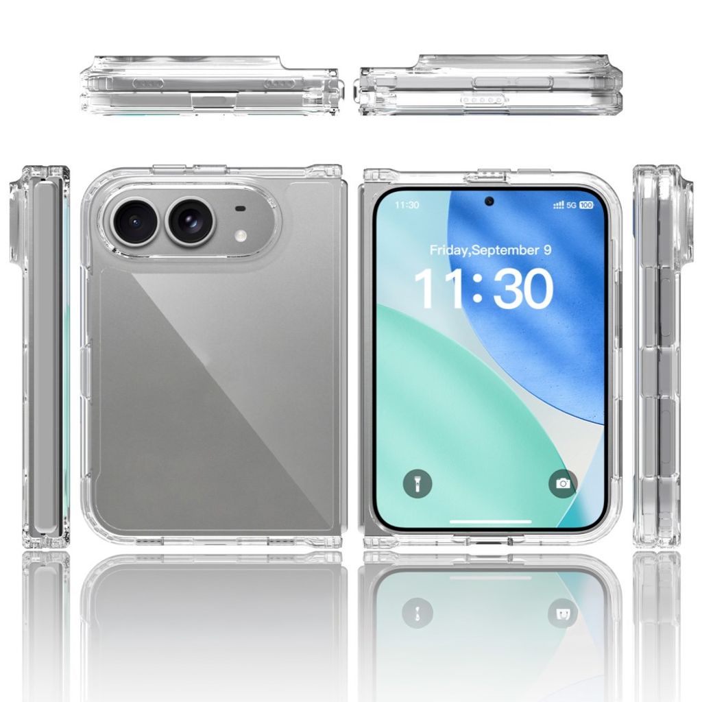 iPhone Duo Cover med akrylbagside - Gennemsigtig