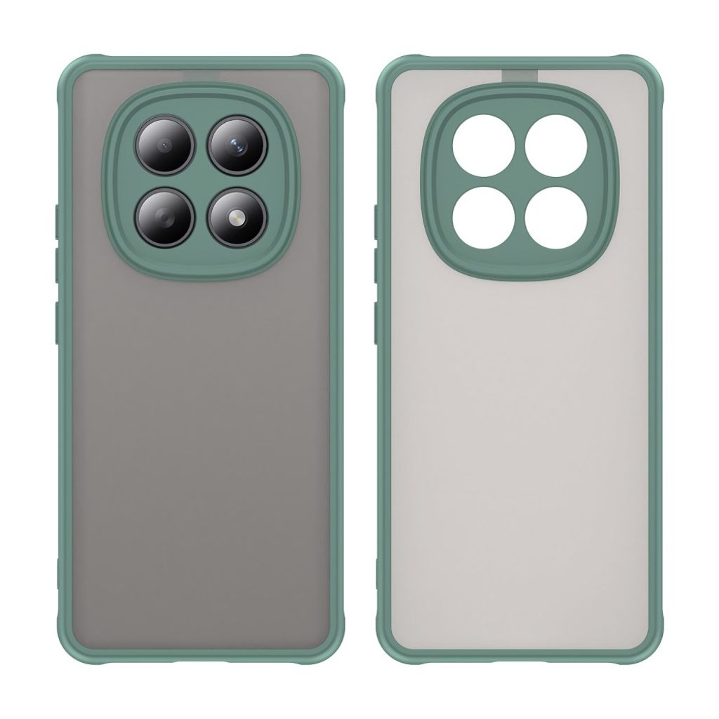 Xiaomi Poco M8 5G/Redmi Note 15 5G/15 4G Deksel Støtsikkert - Grønn