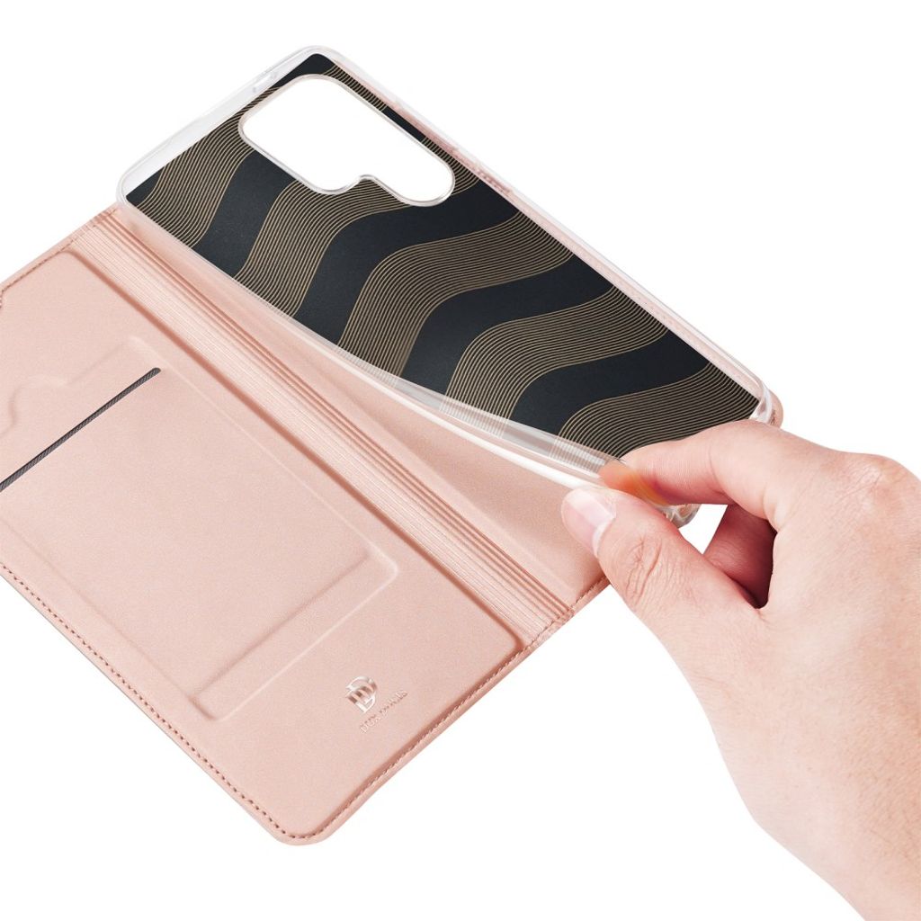 DUX DUCIS Samsung Galaxy S26 Ultra Plånboksfodral Stativ – Rosa