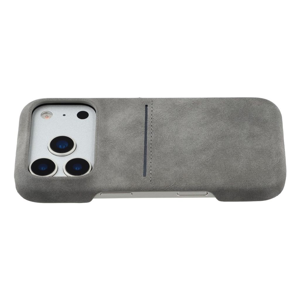 iPhone 18 Pro Max/17 Pro Max Skal med Korthållare - Grå