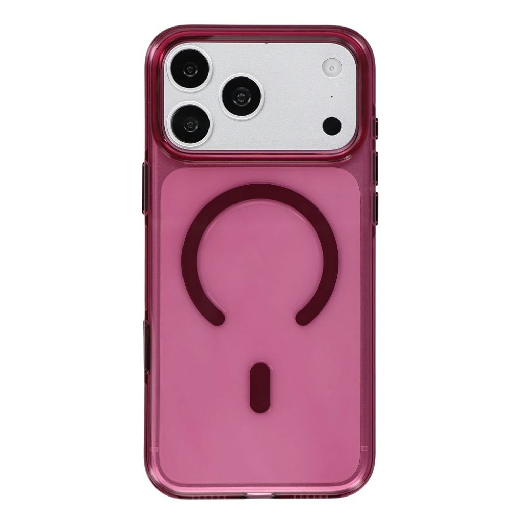 JAUCASE iPhone 18 Pro Max/17 Pro Max MagSafe Kuori - Läpinäkyvä/Violetti