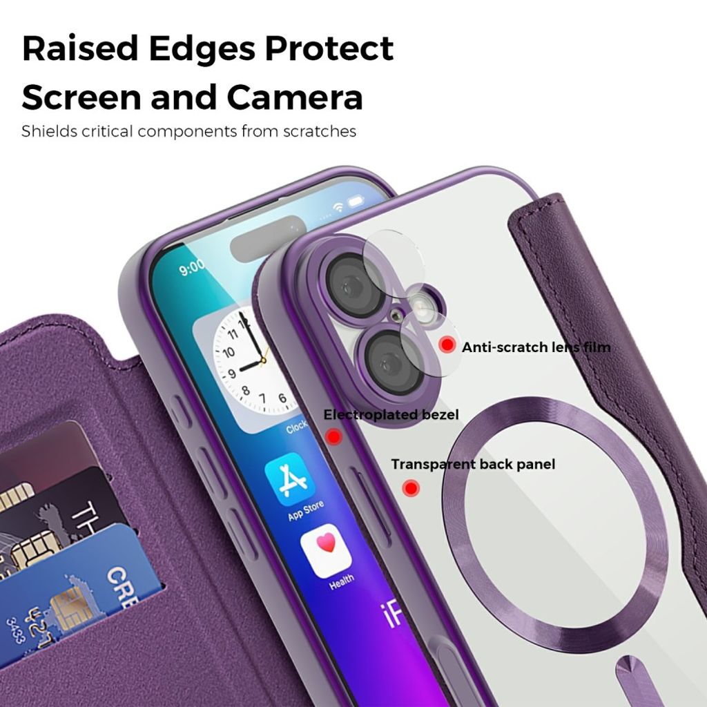 iPhone 17 Cover with MagSafe - Dark Purple