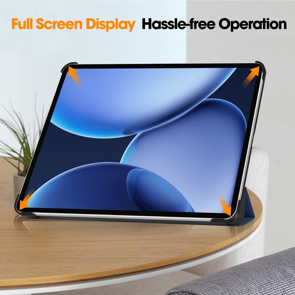 OnePlus Pad 3 / Pad 2 Pro / Oppo Pad 4 Pro Cover with Stand - Blue