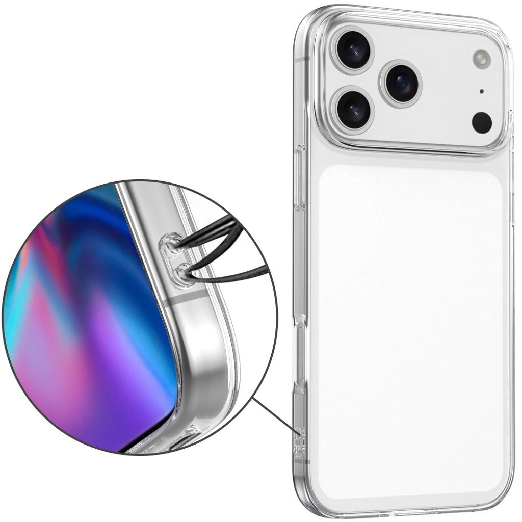 iPhone 18 Pro/17 Pro Cover Anti-fingeraftryk - Gennemsigtig