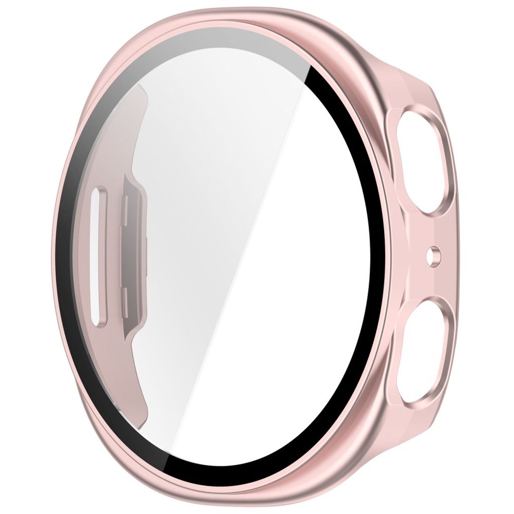 Samsung Galaxy Watch9 44mm Deksel med skjermbeskytter i glass - Rosa