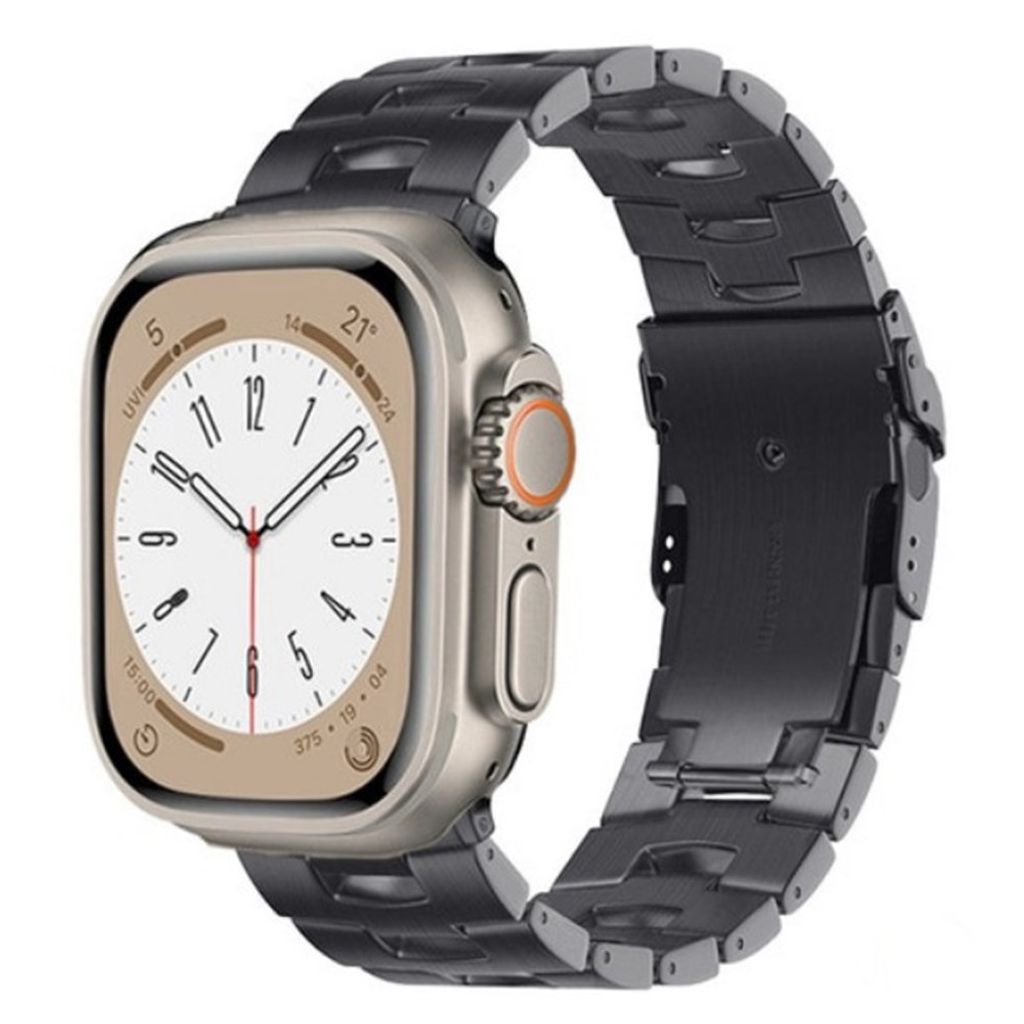 Apple Watch 42 / 41/ 40 / 38mm Klockarmband i titanlegering - Grå