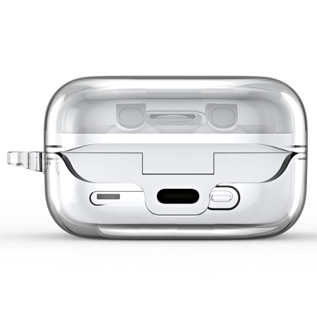 DUX DUCIS Samsung Galaxy Buds4/Buds4 Pro Kuori Karabiinihaka – Läpinäkyvä