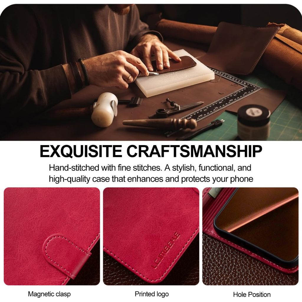 LC.IMEEKE Xiaomi 17T Pro Lompakkokotelo - Rose