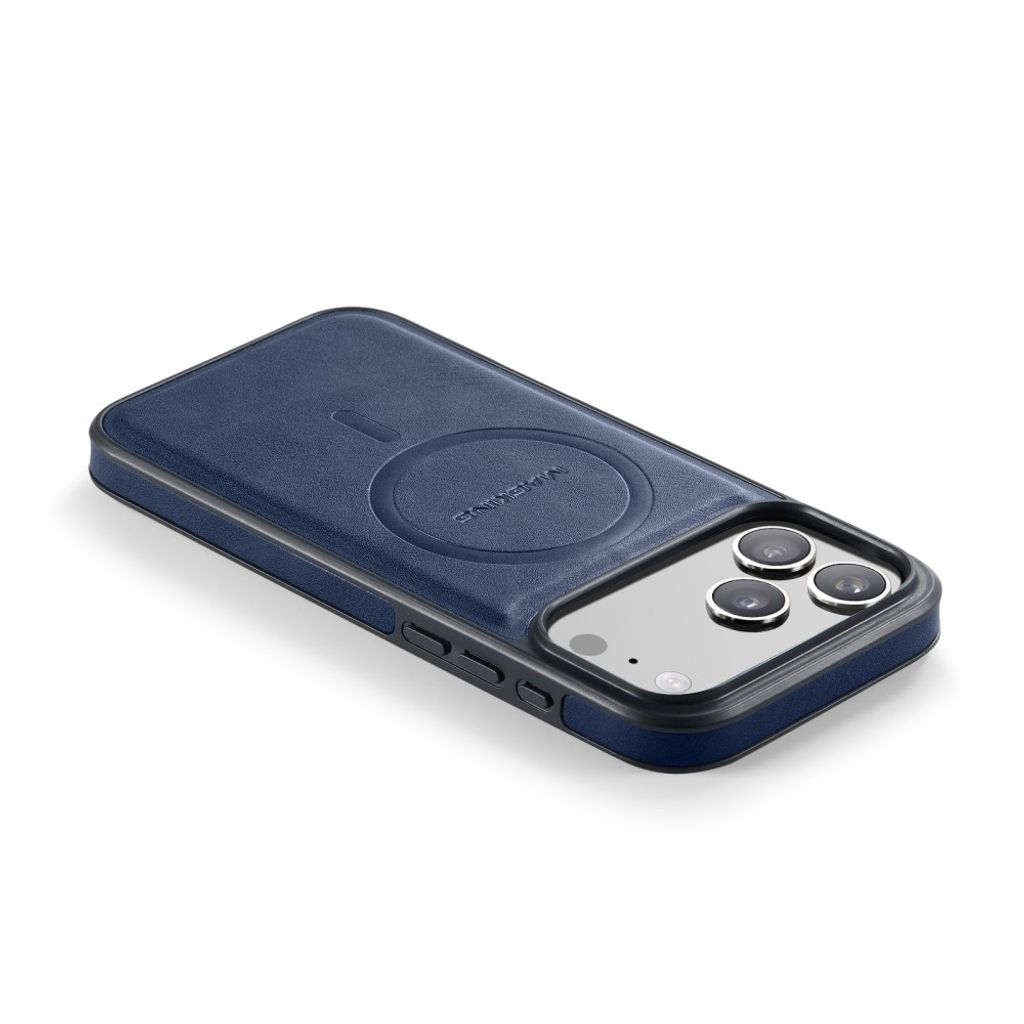 MAGKING K1 iPhone 18 Pro / 17 Pro MagSafe Skal i PU-läder - Blå