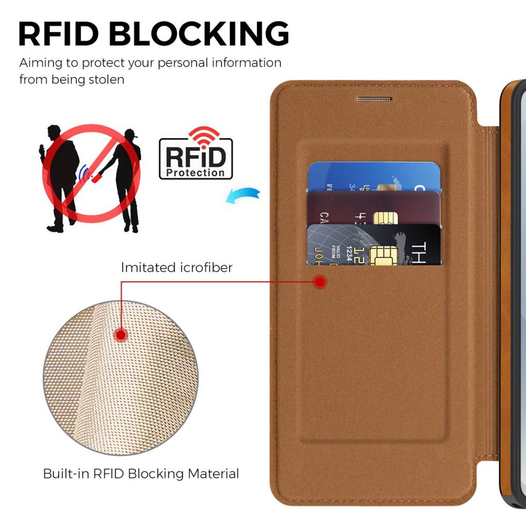 Samsung Galaxy S26 Ultra MagSafe Lompakkokotelo - Ruskea
