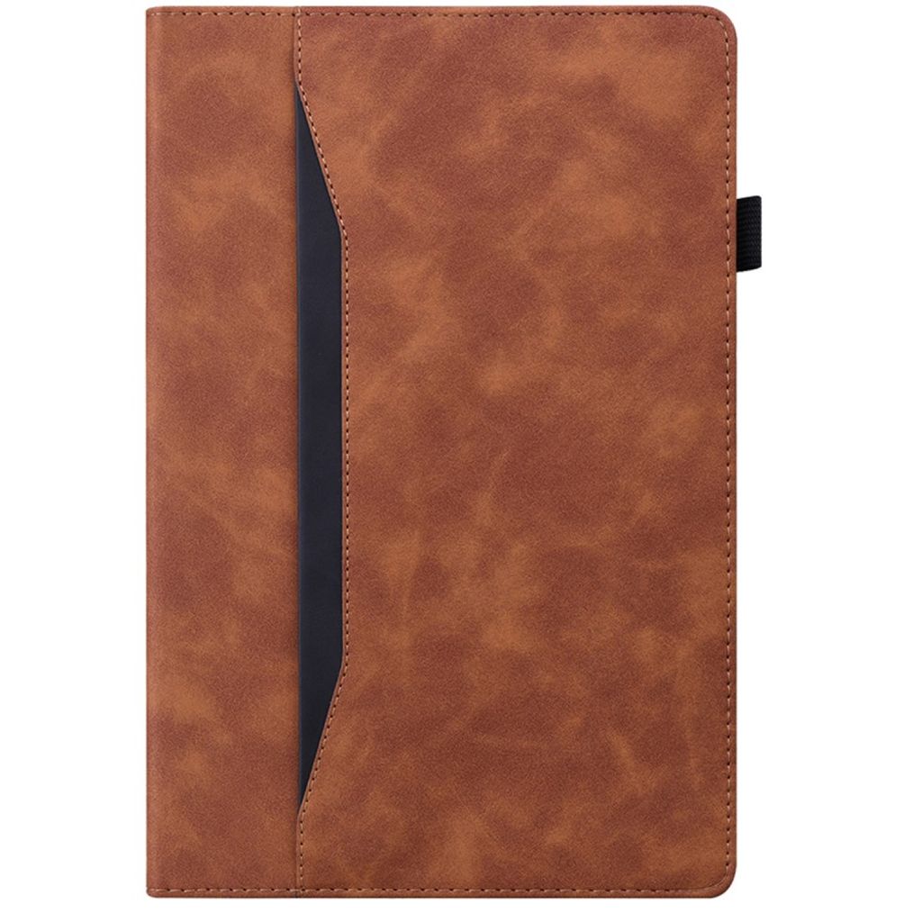 Samsung Galaxy Tab S11 Ultra lommeboketui med kortlommer – brun