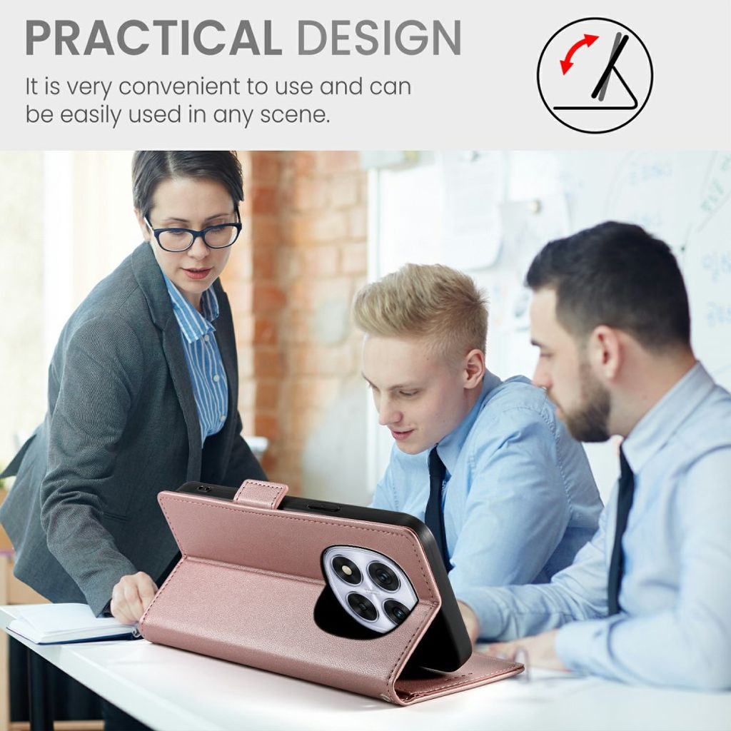 Xiaomi Redmi Note 15 ProPlus 5G Wallet cover - Rose Gold