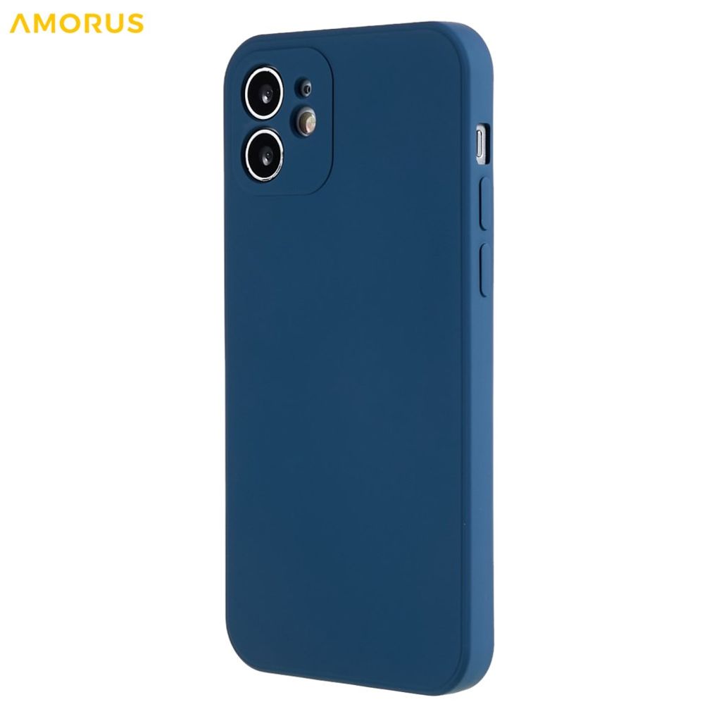 AMORUS iPhone 12 TPU Skal - Blå