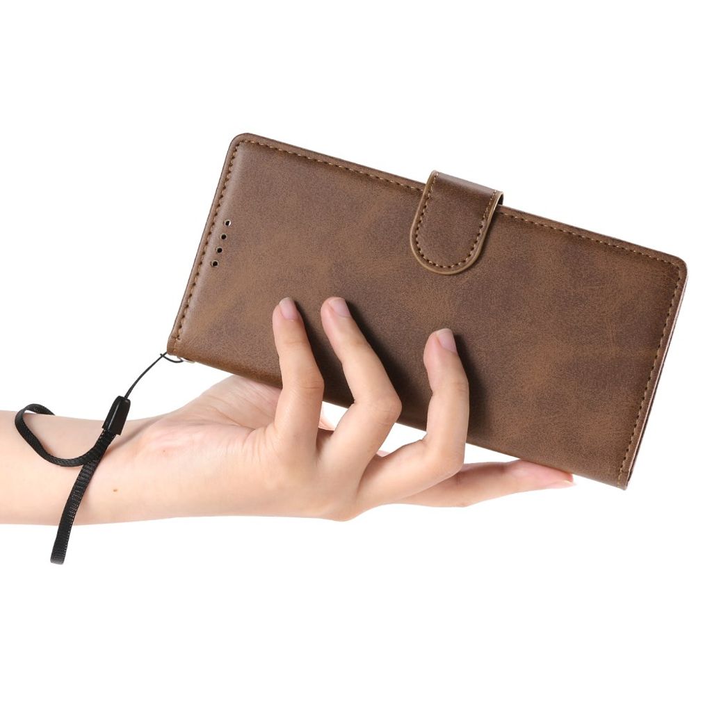 iPhone 18 Pro/iPhone 17 Pro Plånboksfodral med stativ - Brun