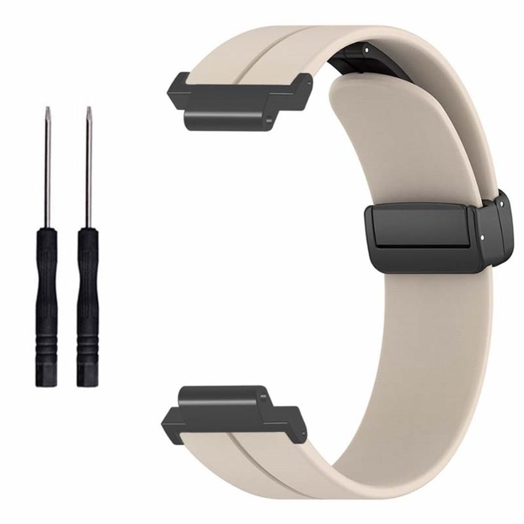 Garmin Forerunner 220/230/235/620/630/735X Silikon Klokkereim - Beige