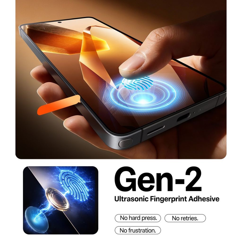 TORRAS Samsung Galaxy S26 Ultra Skjermbeskytter Herdet Glass HD - Gjennomsiktig