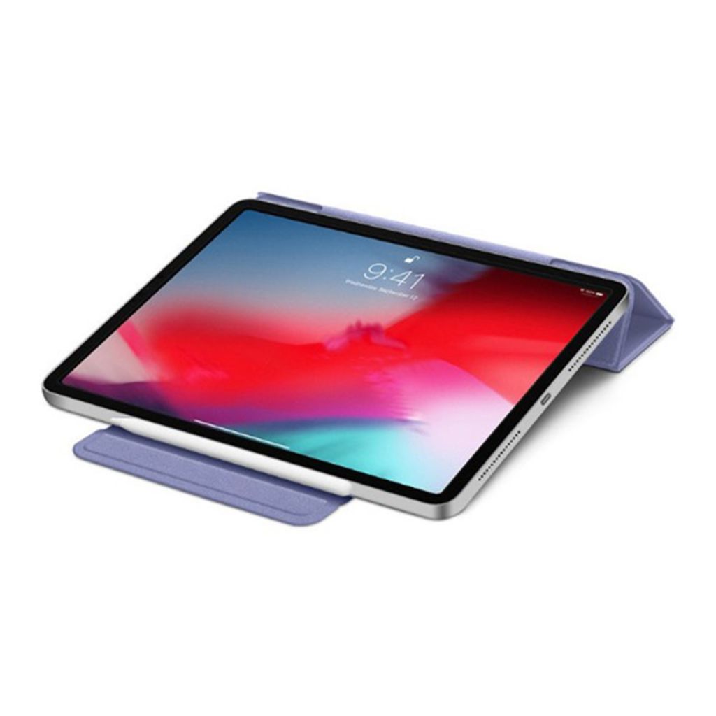 iPad Air 13" / Pro 12.9" Tri-fold flip cover med magnetisk lukning - Blå